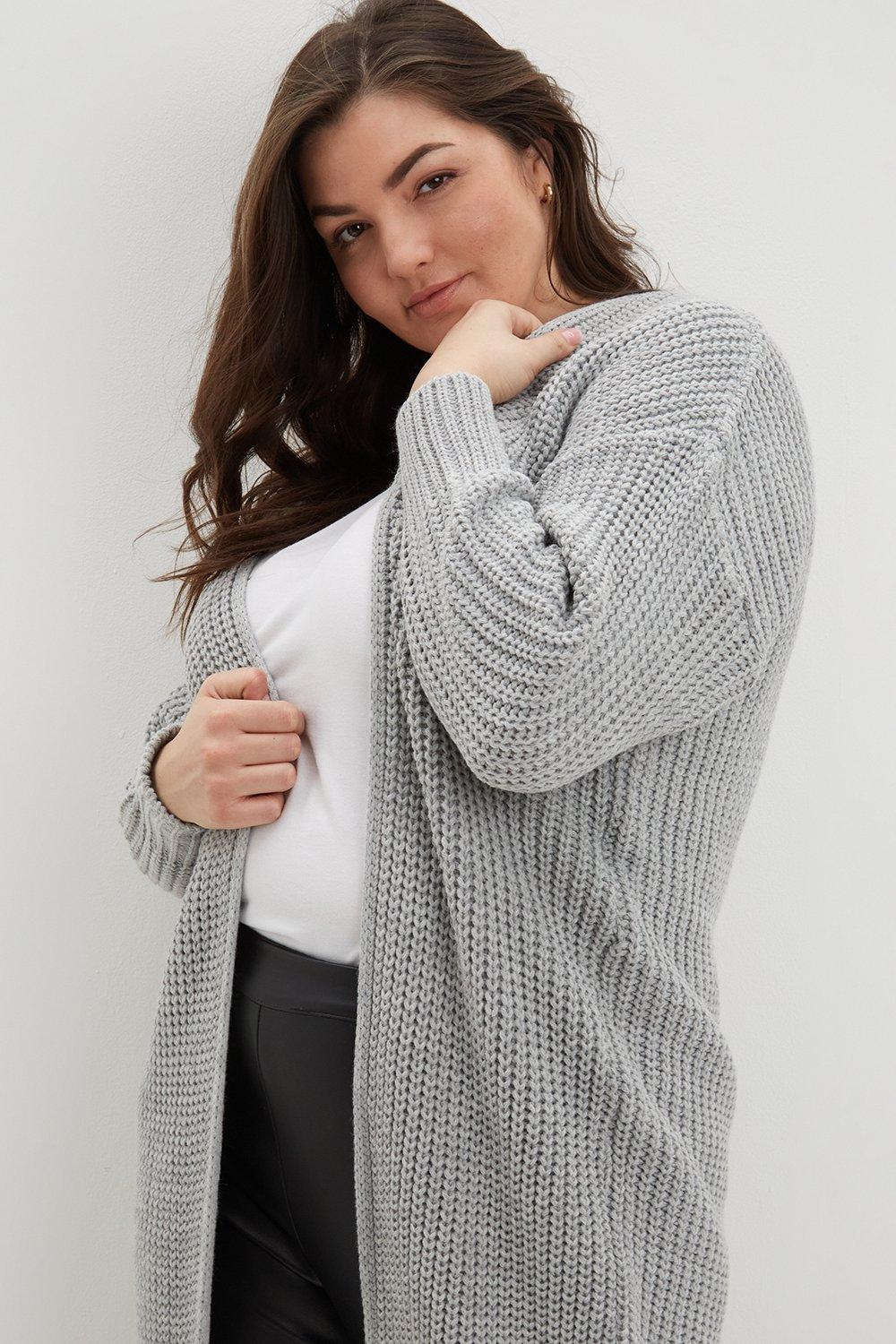 Long grey cardigan outlet australia